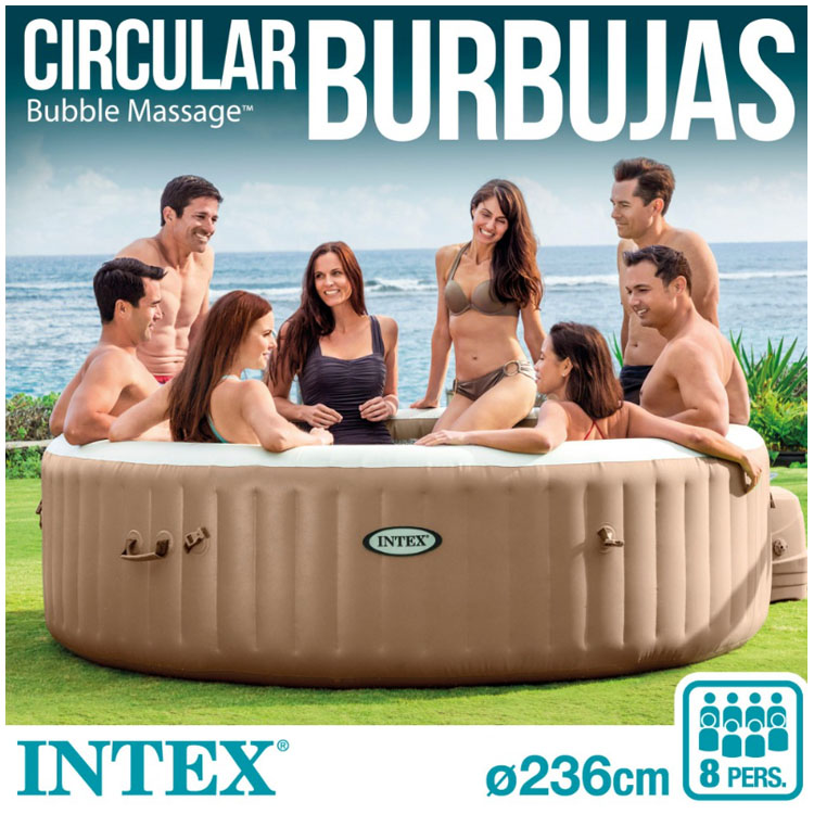 Intex 6 person hot tub Greywood Deluxe - 28442EX