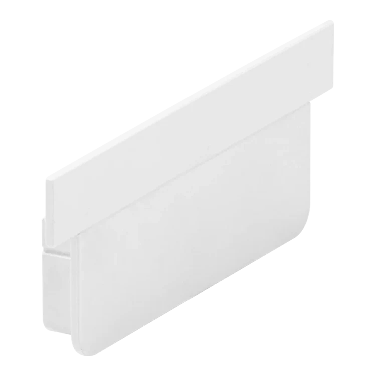 Horizontale Blindabdeckung für PVC-Kanal 140 x 55 mm