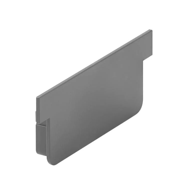 Couvercle aveugle horizontal pour gouttière encastrée 140 x 55 mm