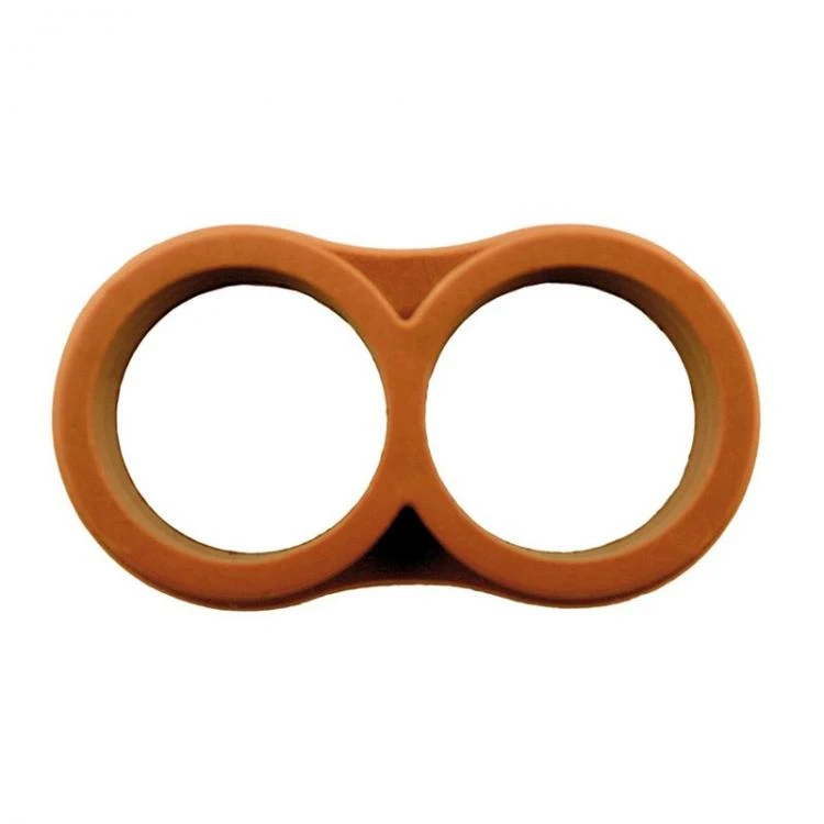 Tapón doble anillo 16 mm PE riego por goteo (bolsa 50 uds)