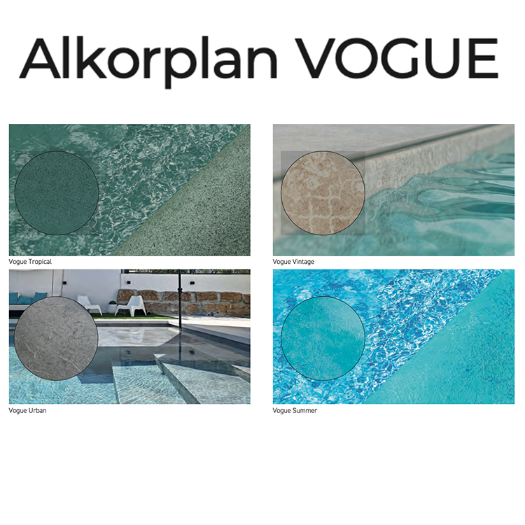 Alkorplan Vogue versterkt canvas