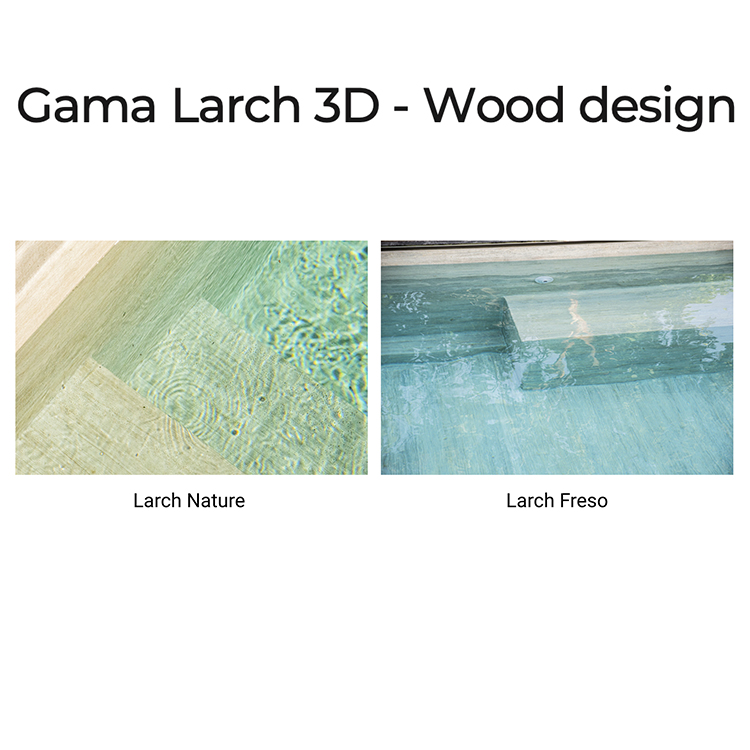 Tessuto rinforzato Gamma Larch 3D - Design in legno