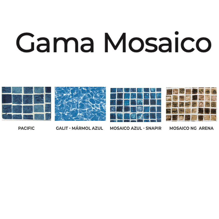 Gama Mosaic verstärkte Leinwand