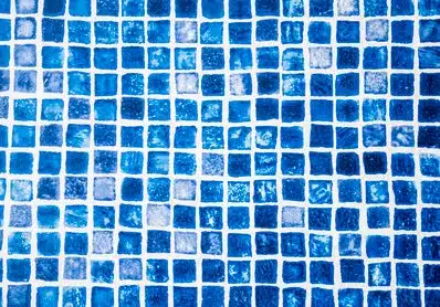 Haogenplast Gresite Snapir Blue tryckt tyg