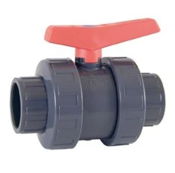 Zawór kulowy Cepex Industrial PVC-U PTFE-EPDM żeński zawór kulowy do wklejania