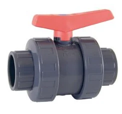 Zawór kulowy Cepex Industrial PVC-U PTFE-FPM żeński zawór kulowy do wklejania