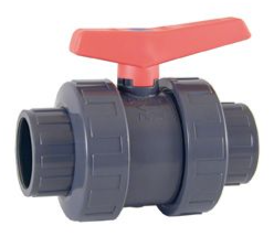 Válvula de bola Cepex Standard PVC-U PTFE-EPDM roscar hembra