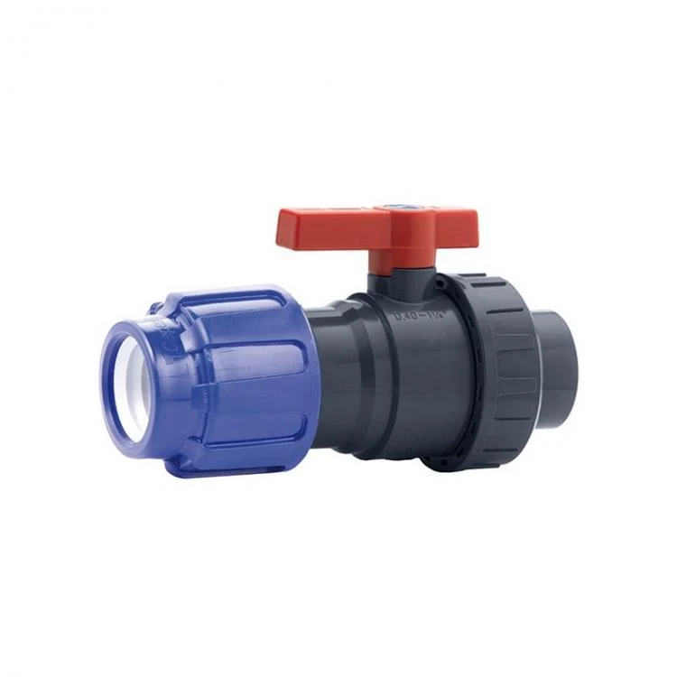 Zawór kulowy Uniblock PVC PE-EPDM PE połączenie i gwintowanie