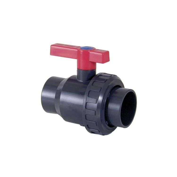 Zawór kulowy przyklejany Uniblock PVC PE-EPDM
