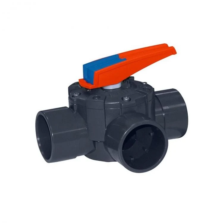 3-weg PVC lijmklep (handmatig)