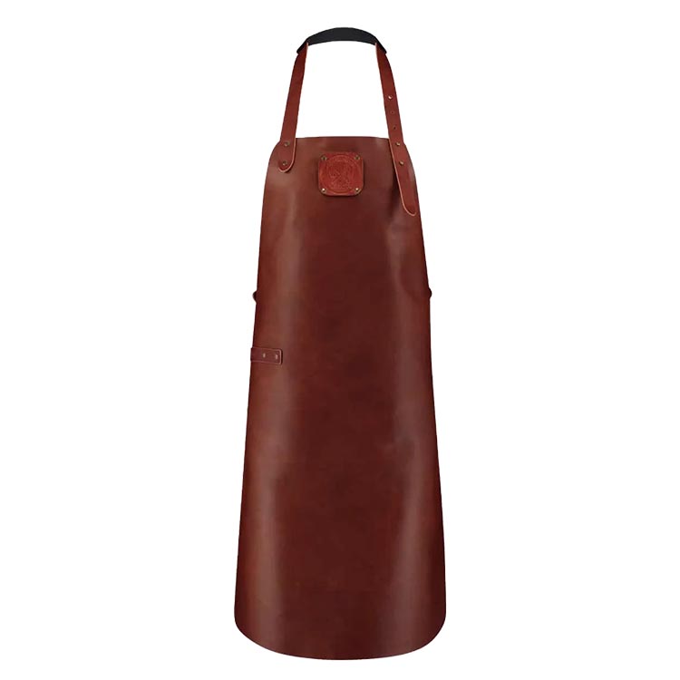 Witloft Delantal de cuero Classic Apron Cognac/Cognac