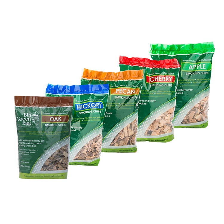 Houtsnippers Big Green Egg